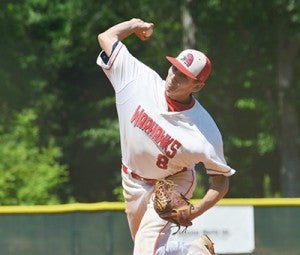 File photo Joyner throws off the mound.