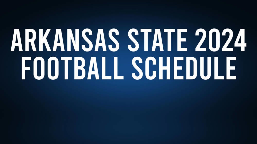 Arkansas State 2024 Football Schedule, Record, Results The Brewton