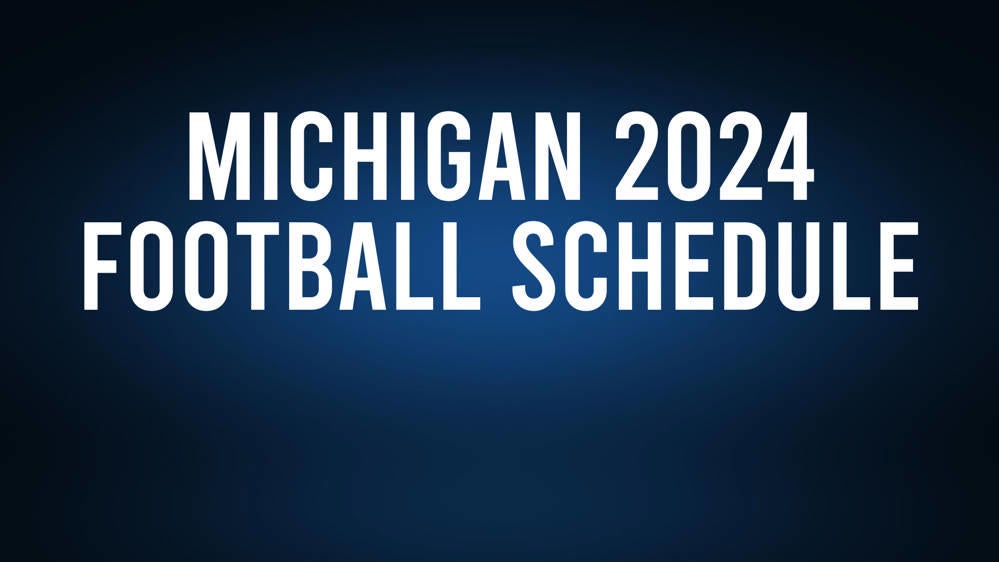 Michigan 2024 Football Schedule, Record, Results The Brewton Standard