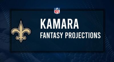 Alvin Kamara Fantasy Projections: Week 3 vs. the Eagles