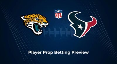 Jaguars vs. Texans Player Props & Odds – Week 4