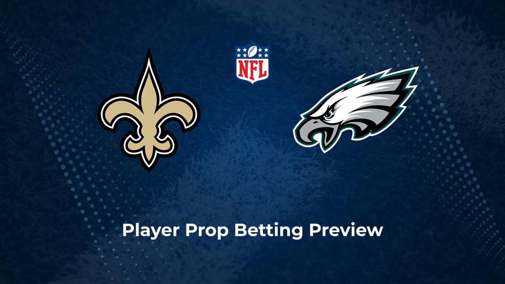 Saints vs. Eagles Player Props & Odds – Week 3