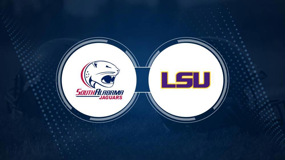 South Alabama vs. LSU: Odds, spread, and over/under - Sept. 28