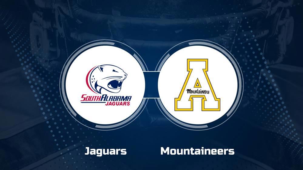 Where to Watch South Alabama vs. Appalachian State on TV or Streaming Live - Sept. 19