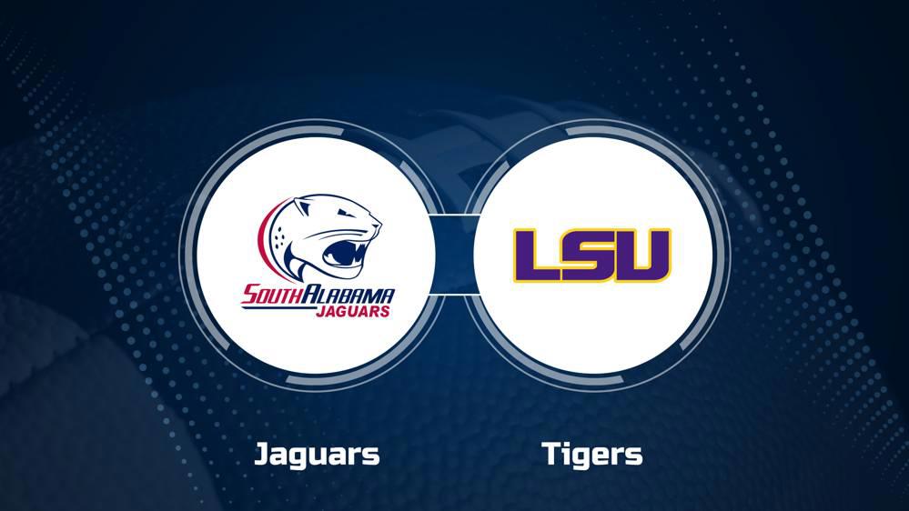 Where to Watch South Alabama vs. LSU on TV or Streaming Live - Sept. 28