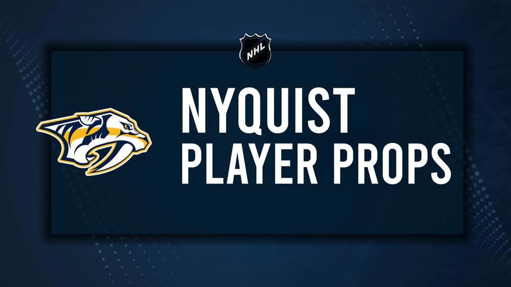 Gustav Nyquist Player Prop Bets for the Predators vs. Lightning Game - October 28