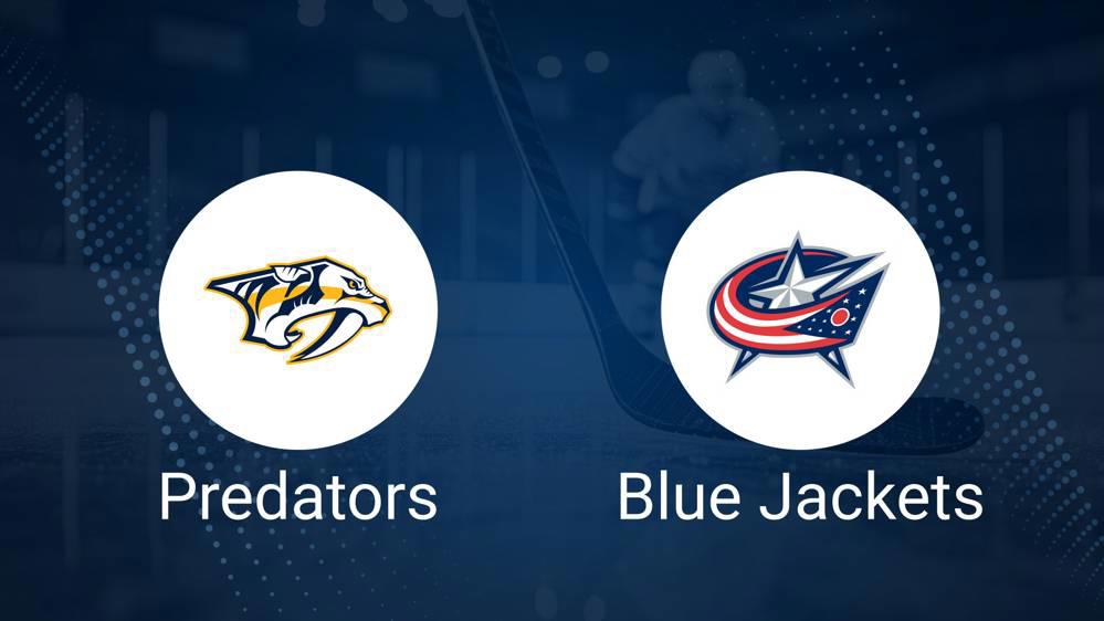 Predators vs. Blue Jackets Injury Report Today - October 26