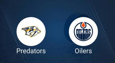 Predators vs. Oilers Injury Report Today - October 31