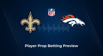 Saints vs. Broncos Player Props & Odds – Week 7