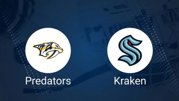 Where to Watch Nashville Predators vs. Seattle Kraken on TV or Streaming Live - October 15