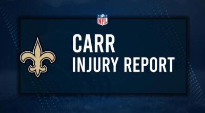 Will Derek Carr Play in Week 8? NFL Injury Status, News & Updates