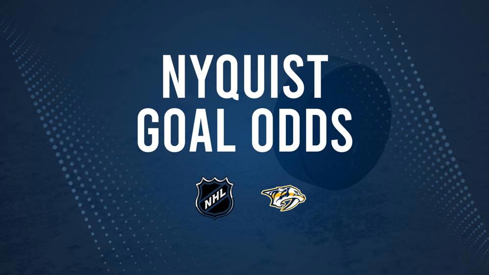 Will Gustav Nyquist Score a Goal Against the Bruins on October 22?