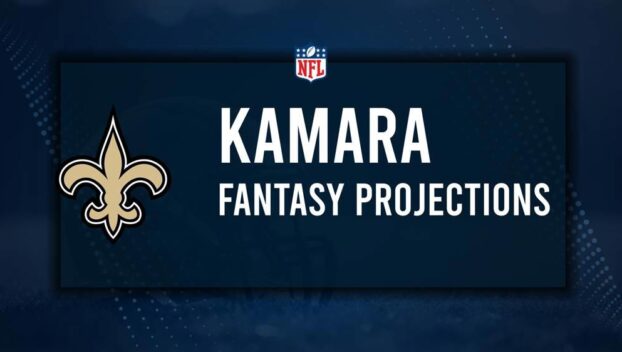 Alvin Kamara Fantasy Projections: Week 10 vs. the Falcons