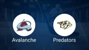 Avalanche vs. Predators Injury Report Today - November 11