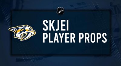 Brady Skjei Player Prop Bets for the Predators vs. Avalanche Game - November 11