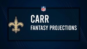 Derek Carr Fantasy Projections: Week 11 vs. the Browns