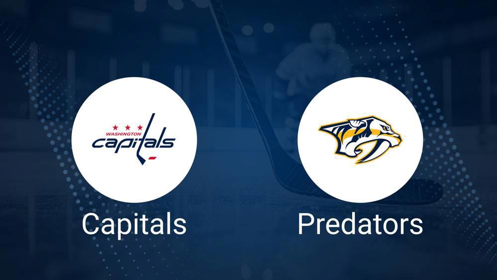 How to Pick the Capitals vs. Predators Game with Odds, Spread, Betting Line and Stats – November 6