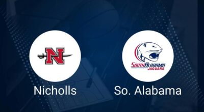 How to Watch Nicholls State vs. South Alabama on TV or Live Stream - November 8