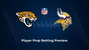 Jaguars vs. Vikings Player Props & Odds – Week 10