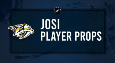 Roman Josi Player Prop Bets for the Predators vs. Canucks Game - November 17