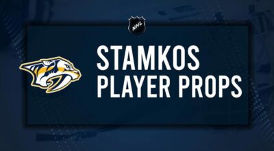 Steven Stamkos Player Prop Bets for the Predators vs. Canucks Game - November 17