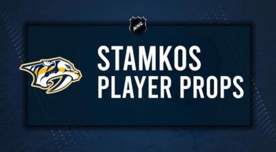 Steven Stamkos Player Prop Bets for the Predators vs. Capitals Game - November 6