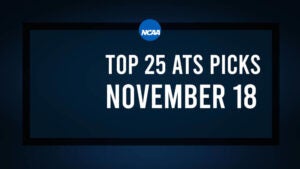 Top 25 College Hoops Picks Against the Spread - Monday, November 18