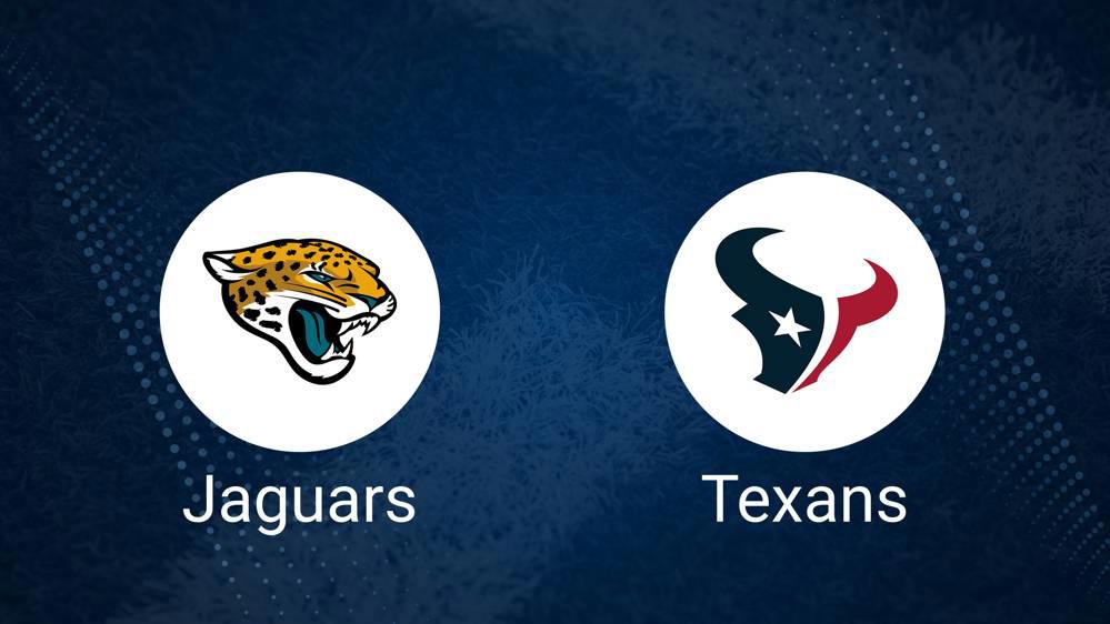 Where to Watch Jaguars vs. Texans on TV or Streaming Live - Dec. 1