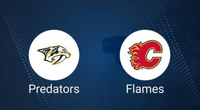 Where to Watch Nashville Predators vs. Calgary Flames on TV or Streaming Live - November 15