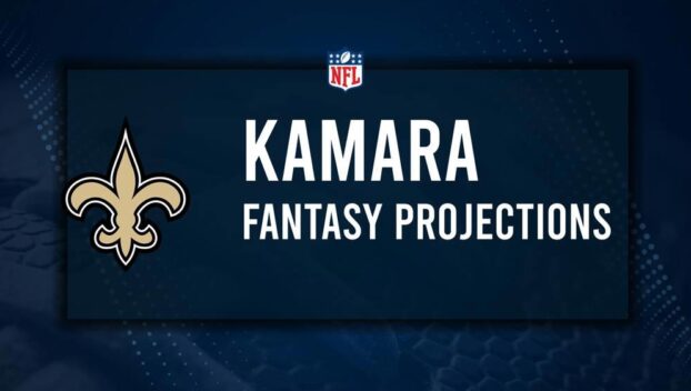 Alvin Kamara Fantasy Projections: Week 18 vs. the Buccaneers