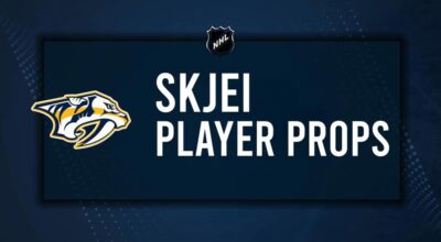 Brady Skjei Player Prop Bets for the Predators vs. Penguins Game - December 19