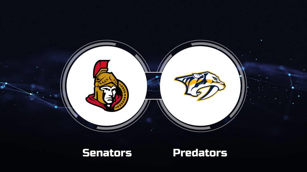 Buy Tickets for Ottawa Senators vs. Nashville Predators on December 7