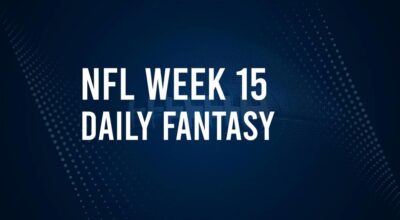 DFS Salaries and Projections for NFL Week 15