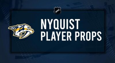 Gustav Nyquist Player Prop Bets for the Predators vs. Avalanche Game - December 14