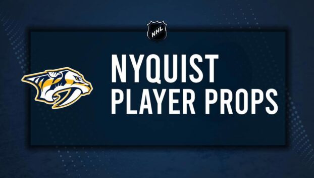 Gustav Nyquist Player Prop Bets for the Predators vs. Blues Game - December 27