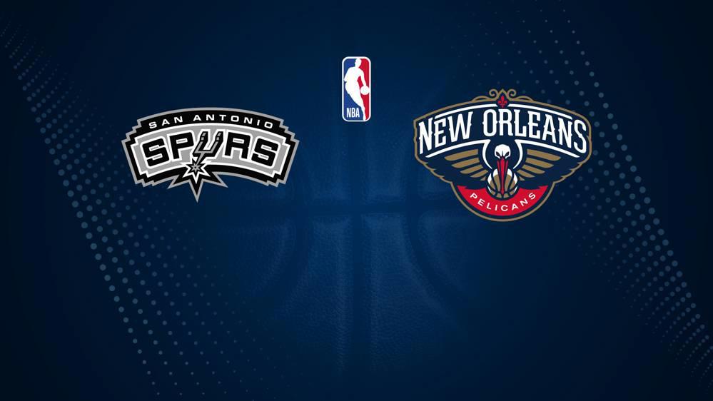 How to Watch the Spurs vs. Pelicans Game: Streaming & TV Channel Info for December 8