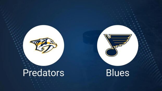 Predators vs. Blues Injury Report Today - December 27