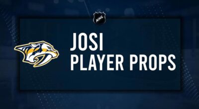 Roman Josi Player Prop Bets for the Predators vs. Flames Game - December 10