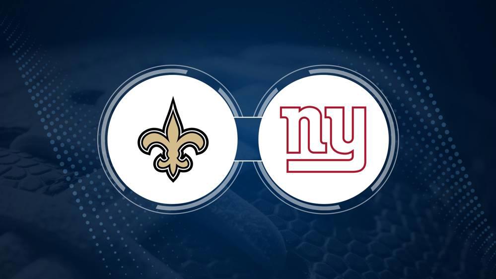 Saints vs. Giants Same Game Parlay Picks – NFL Week 14