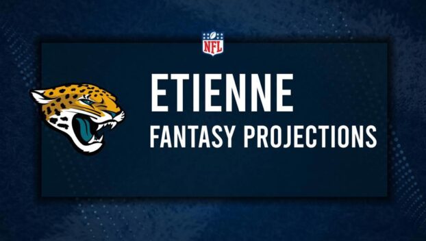 Travis Etienne Fantasy Projections: Week 17 vs. the Titans