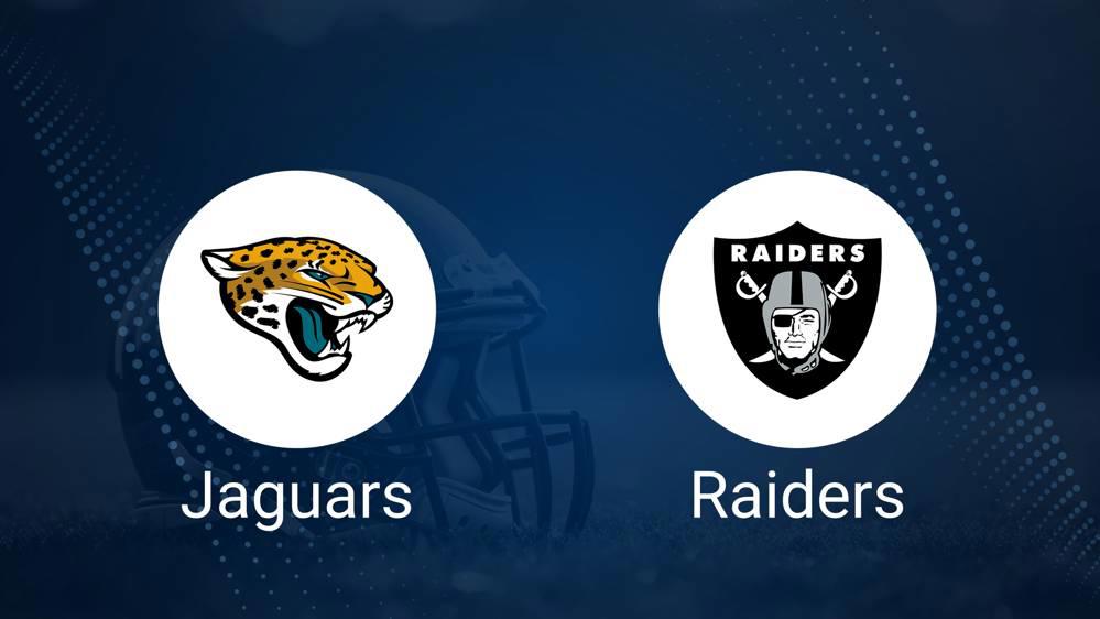 Where to Watch Jaguars vs. Raiders on TV or Streaming Live - Dec. 22