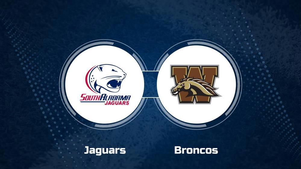 Where to Watch South Alabama vs. Western Michigan on TV or Streaming