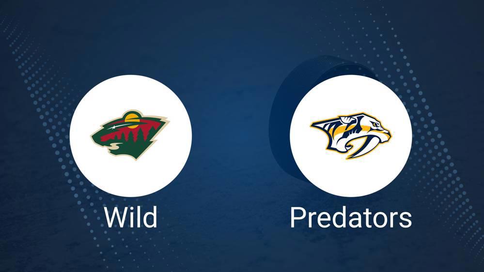 Wild vs. Predators Injury Report Today - December 31