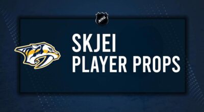 Brady Skjei Player Prop Bets for the Predators vs. Capitals Game - January 11