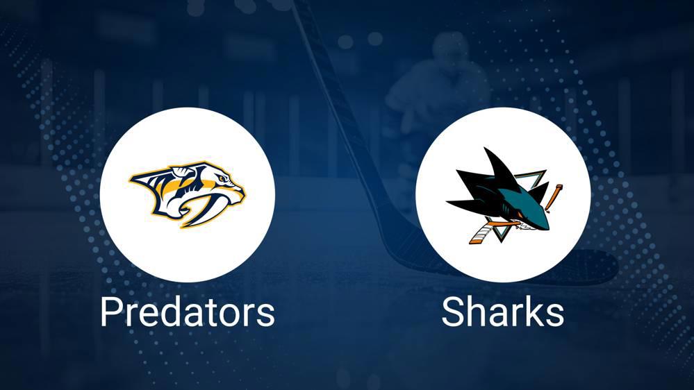 How to Pick the Predators vs. Sharks Game with Odds, Spread, Betting Line and Stats – January 23