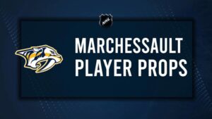 Jonathan Marchessault Player Prop Bets for the Predators vs. Blackhawks Game - January 16