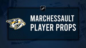 Jonathan Marchessault Player Prop Bets for the Predators vs. Golden Knights Game - January 14