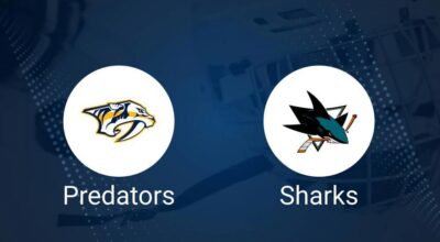 Where to Watch Nashville Predators vs. San Jose Sharks on TV or Streaming Live - January 21