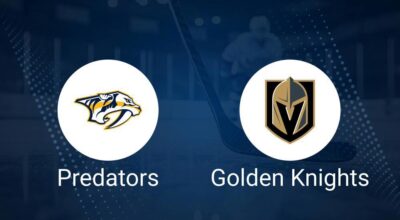 Where to Watch Nashville Predators vs. Vegas Golden Knights on TV or Streaming Live - January 14