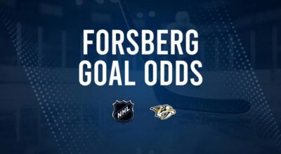 Will Filip Forsberg Score a Goal Against the Canucks on January 3?